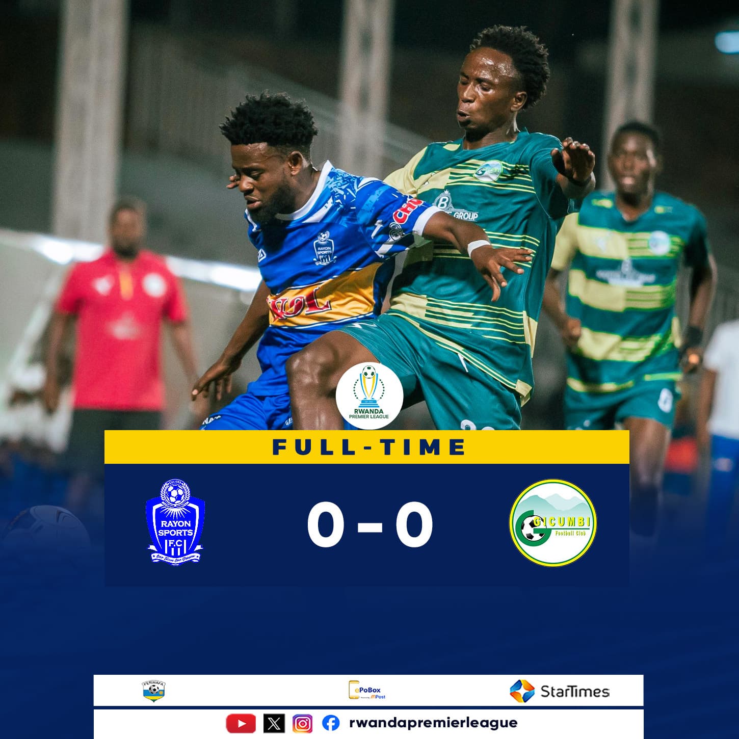 Rwanda Premier League: Rayon Sports ikomeje gutakaza amanota, Amagaju atungura Police FC